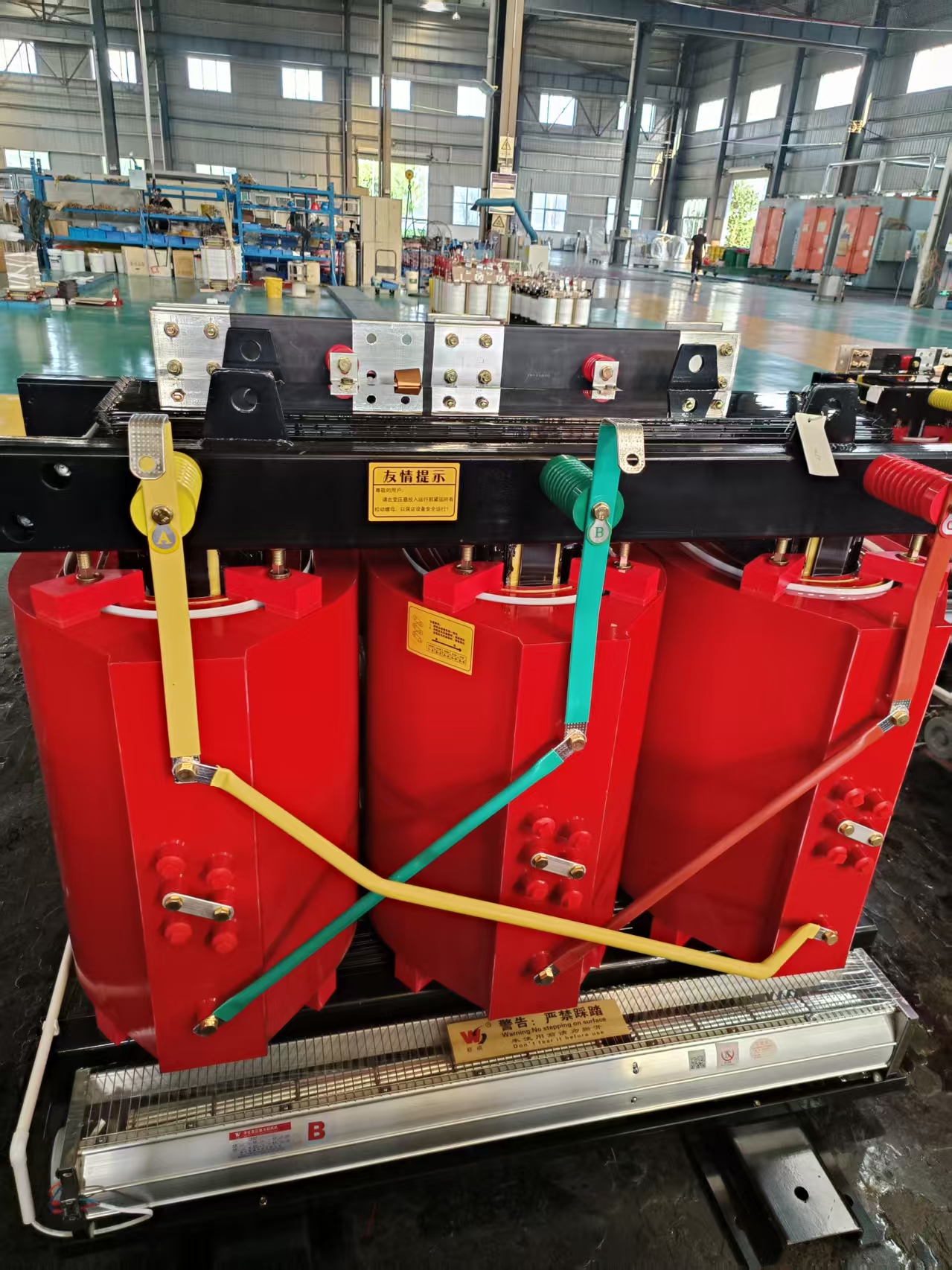 Three Phase Dry Type Power Transformer 100kva-400kva F/H Insulation Copper/Aluminum SCB Model 50/60Hz