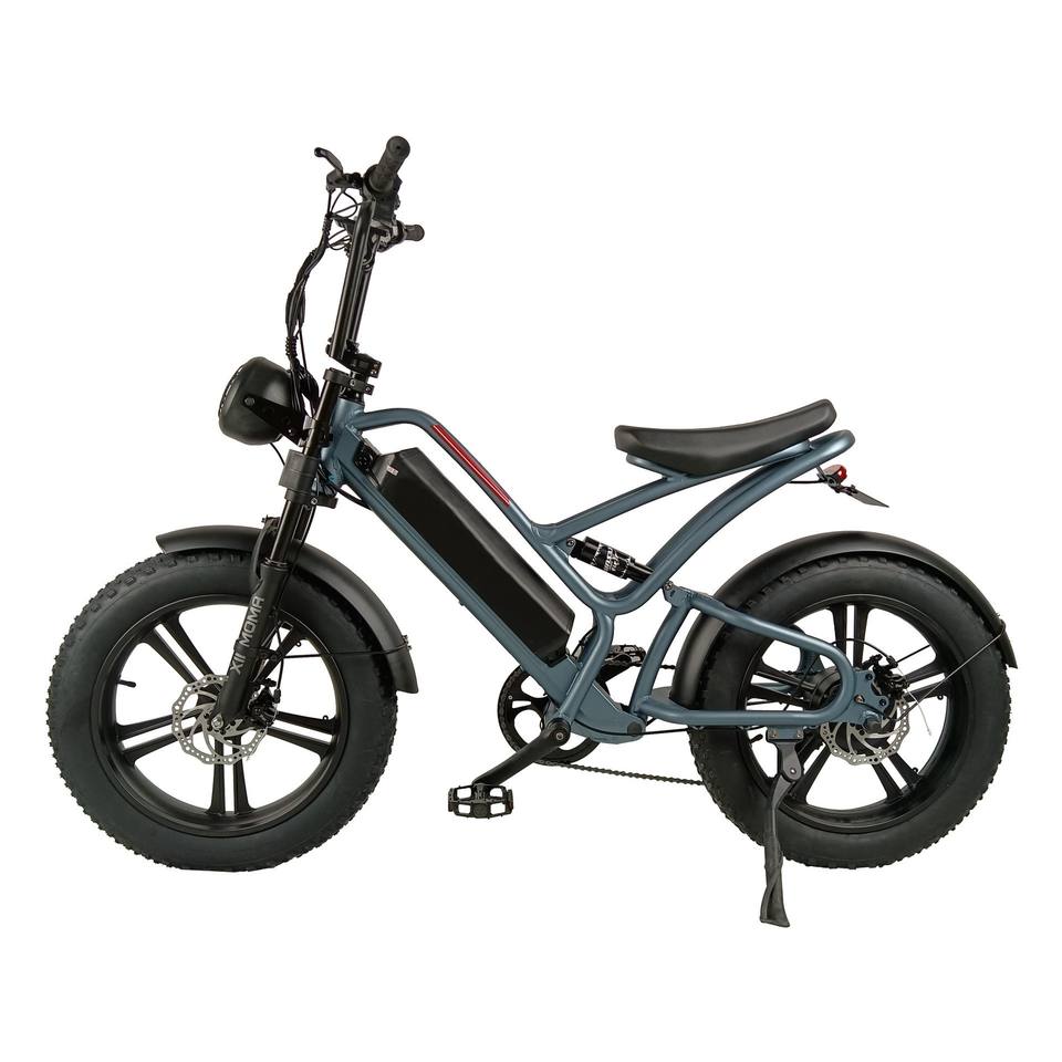 Электробайк с толстыми шинами 20" (Fat Tire)