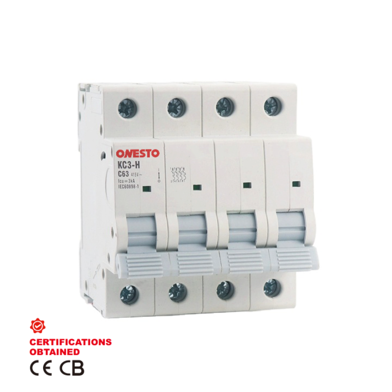 Wholesale AC MCB Breaker 240V 415V MCB Circuit Breaker 10A 16A 20A 25A 32A 40A 50A 63A Circuit Breaker for Factory Equipment