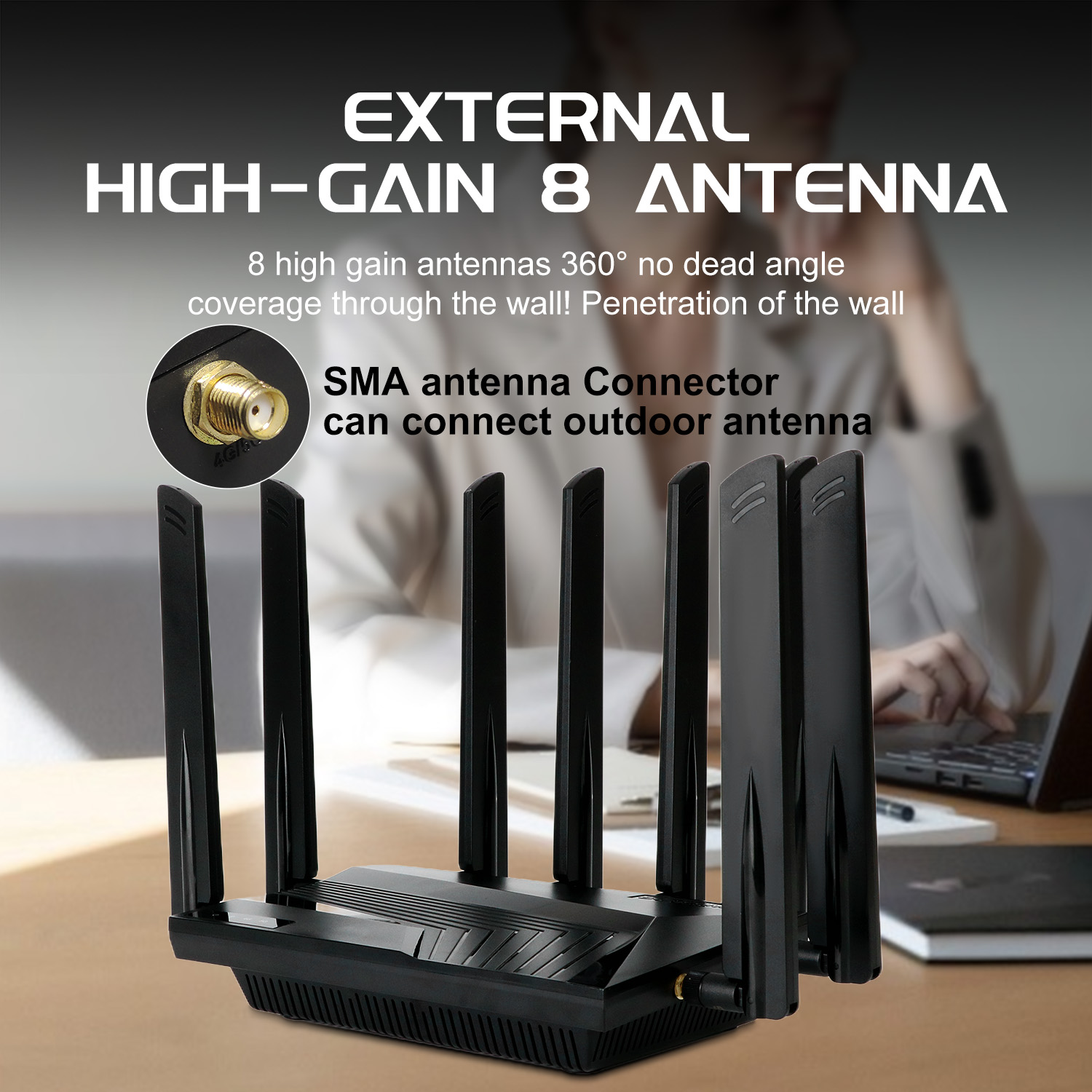 Unlock SE06 5G Modem with Sim Slot X62 MT7981 SA NSA Cellular Network WiFi 6 Dual-band VPN IMEI Modify 5G Modems