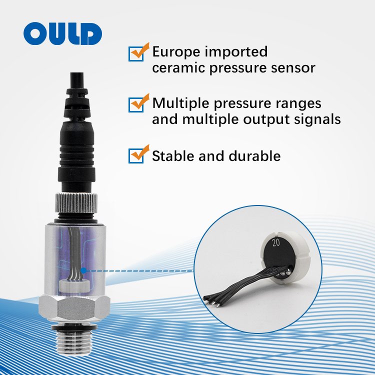 OULD PT-506 4-20mA Water Pressure Transmitter Absolute Pressure Sensor with Low Cost