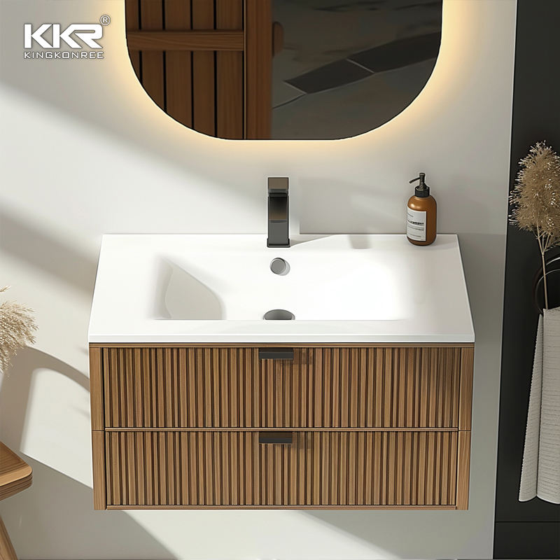 Тумба с раковиной из массива (Solid Wood Vanity)