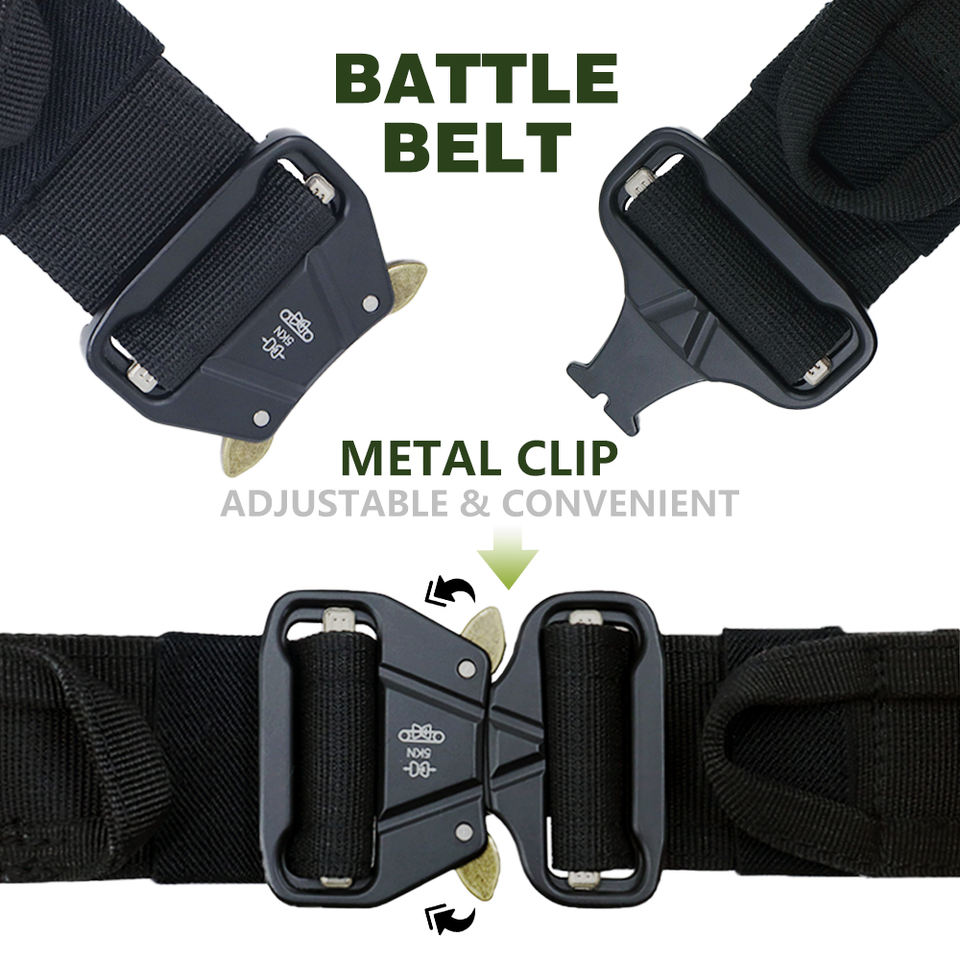 Тактический ремень Battle Belt с быстрой расстежкой