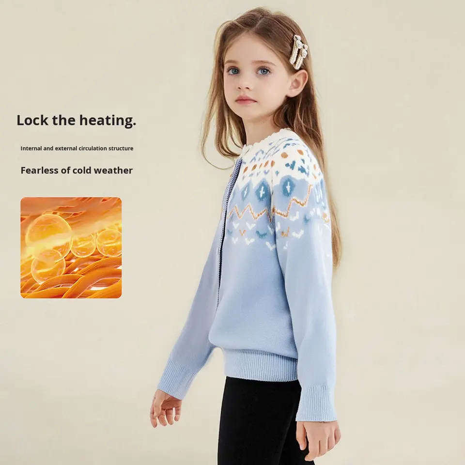 Girls 100% Merino Wool Casual