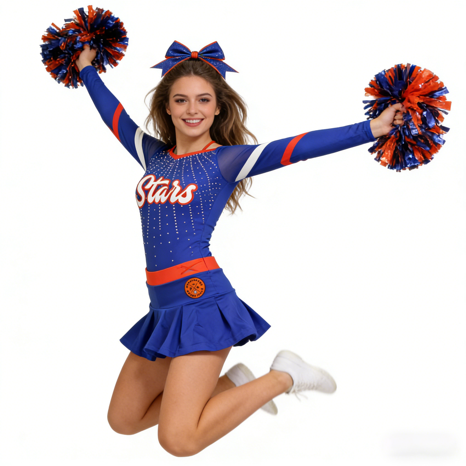 Lightweight Performance Cheer Outfit Slim and Fit
