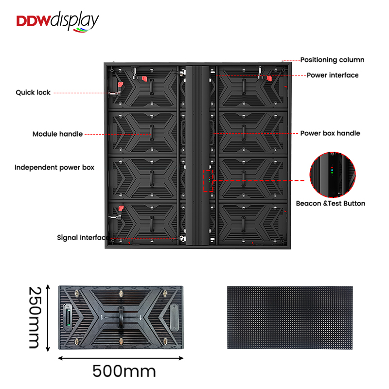 Naked Eye 3d Billboard Video Wall P4 P5 P6 P8 P10 Fixed Panel Advertising Display Billboard Outdoor Led Screen for Shopping Mall