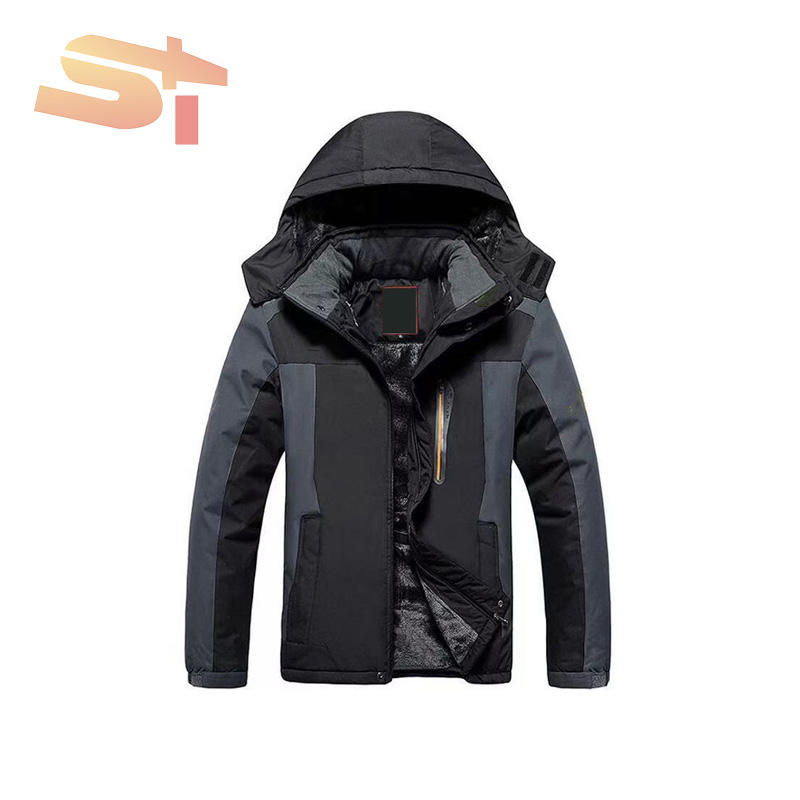 Outdoor Plus-size Men's Embroidered