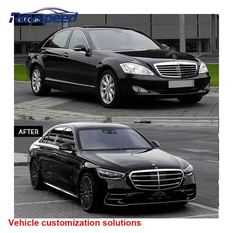Обновление приборной панели Benz S