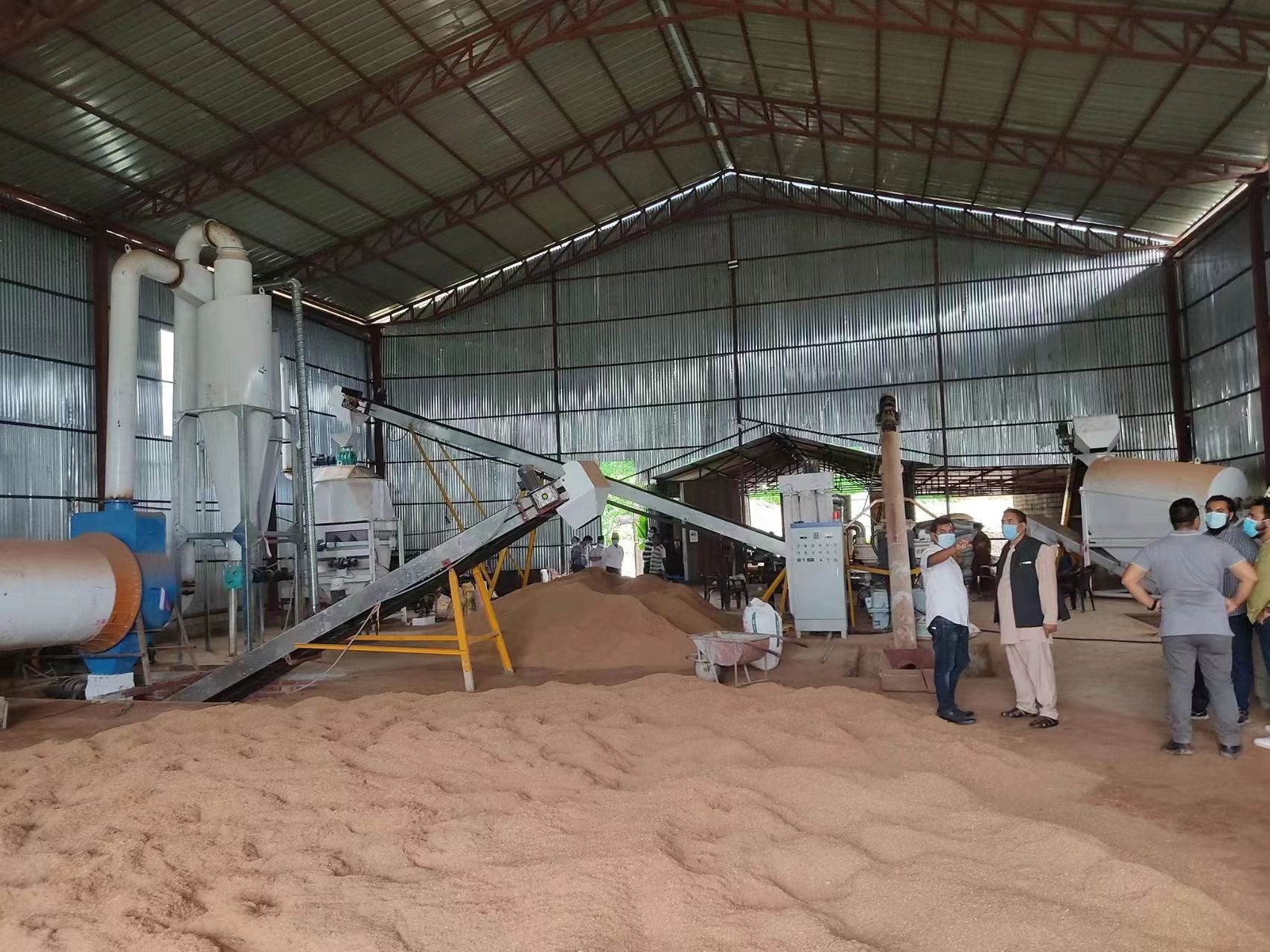 Factory Directly Offered Industrial Wood Pellet Machinery Turnkey Solution Biomass Wood Pellet Plant 10 Ton Per Hour