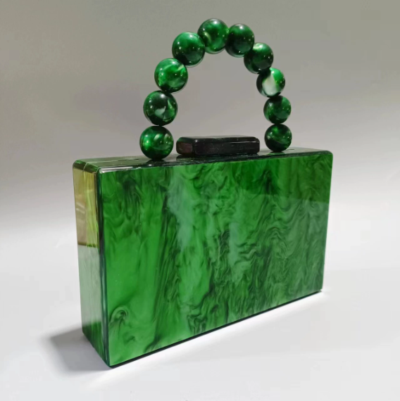 Изумрудно-зеленая вечерняя сумка (Emerald Green)