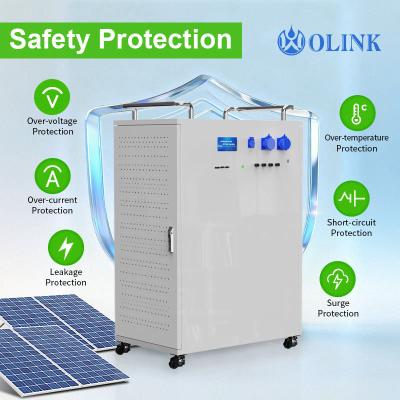 OLINK 12.3kW All-in-One Solar Charger and Residential Solar DC Charger for Solar Energy Storage Charging Station