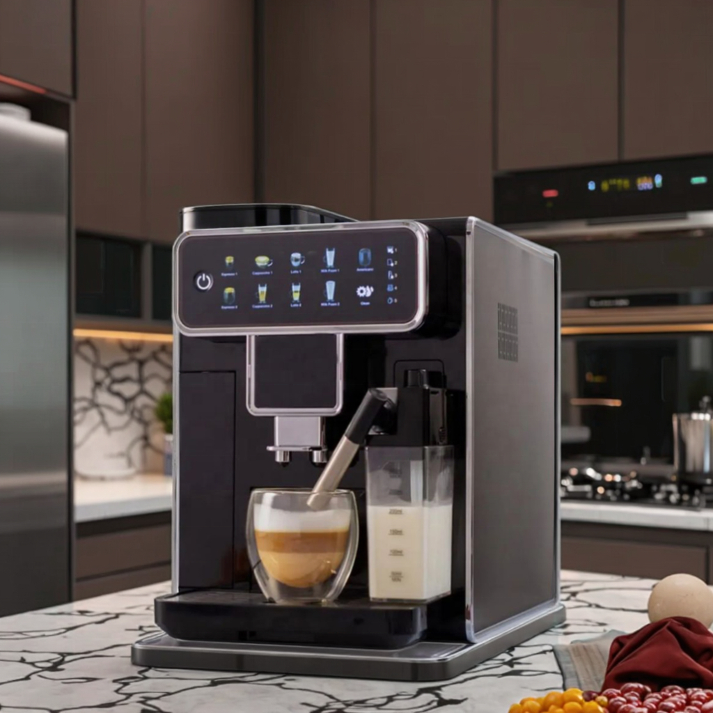 Smart Fully Automatic Espresso Coffee Maker Machine Smart Cafetera for Household Use Hotels