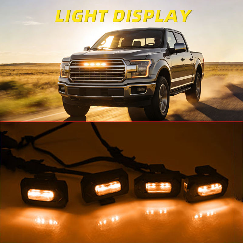 LED-подсветка передней решетки (4 шт.)