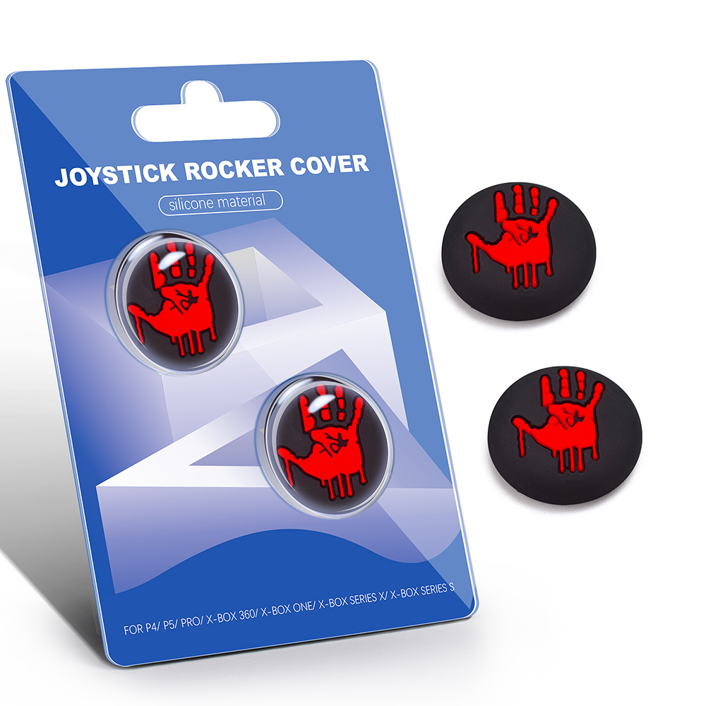 Factory Wholesale Custom New 2PCS Packed Wireless Protective Silicone Thumb Stick Cap for Controller Joystick