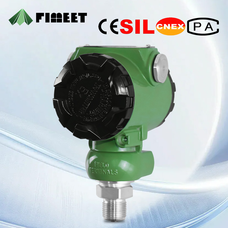 High-precision Stainless Steel Pressure Transmitter Sensor Digital Display High-temperature Resistant (-0.1 100MPa Range)