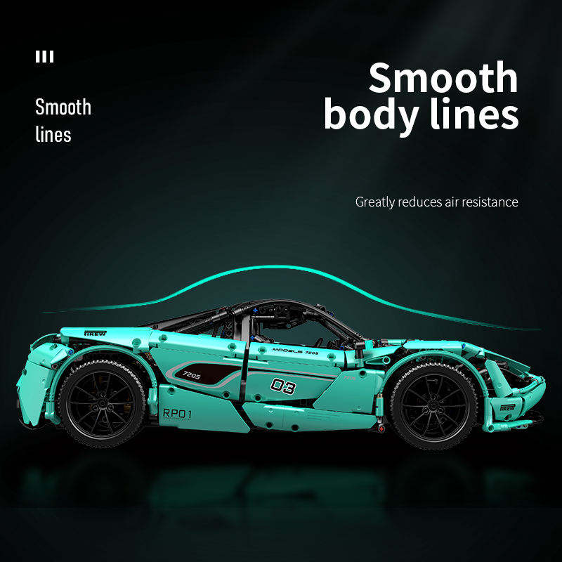 Конструктор «Спортивный гоночный автомобиль» (Mould King)