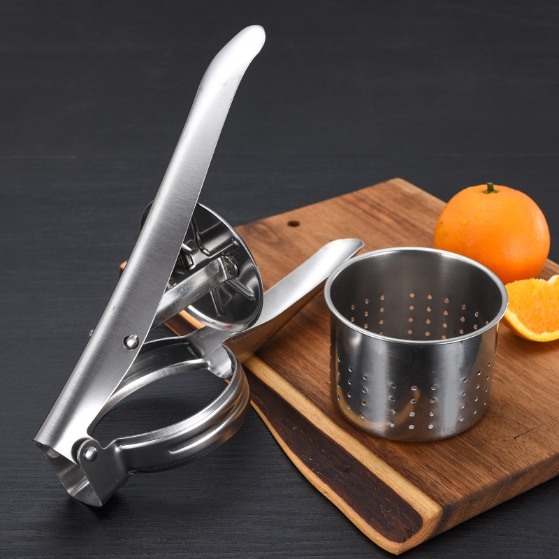 Dingyong Factory Wholesale Manual Multifunctional Stainless Steel Juicer Kitchen Fruit Squeezer Dehydrator Hand Washable Cutter