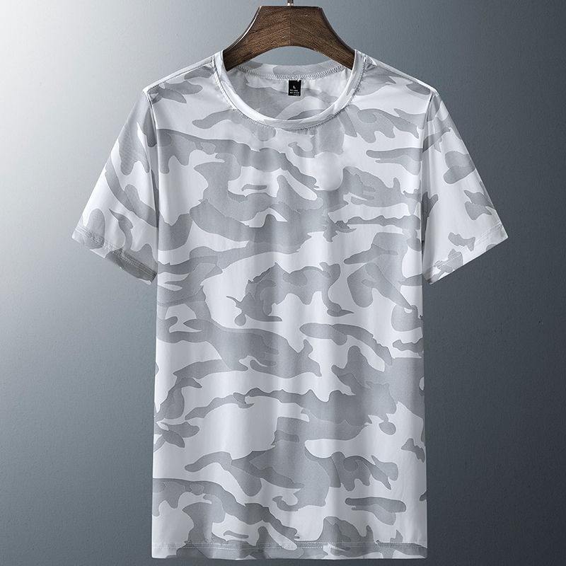 Camouflage Ice Silk Short Sleeve