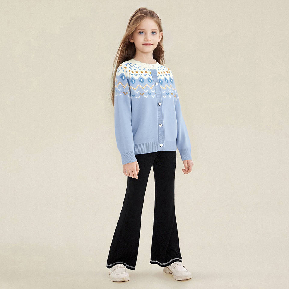 Girls 100% Merino Wool Casual
