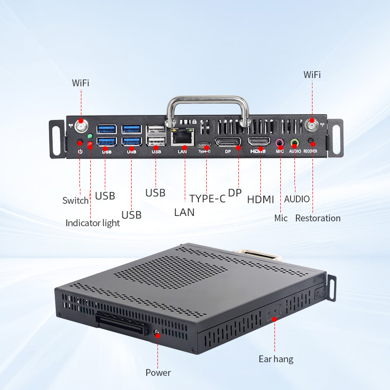 I3/I5/I7 OPS PC Openable Plug-in Computer Module. Windows Plug-in Mini Computer. Suitable for Interactive Conference Whiteboard.