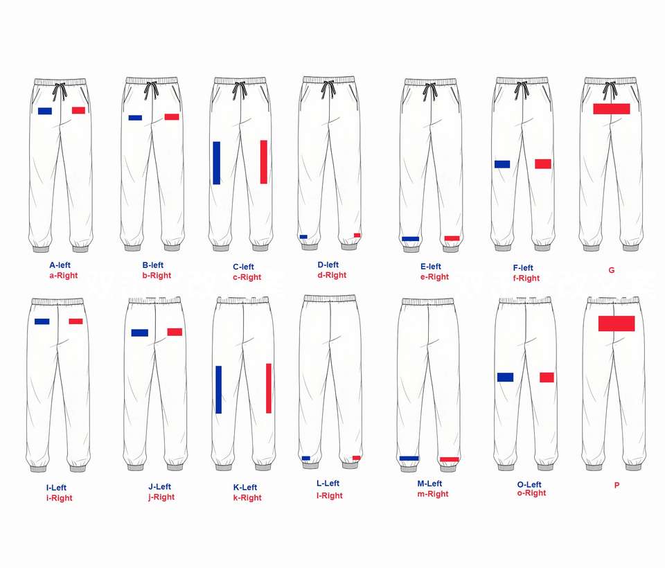 430grams Winter Sweatpants 100% Cotton