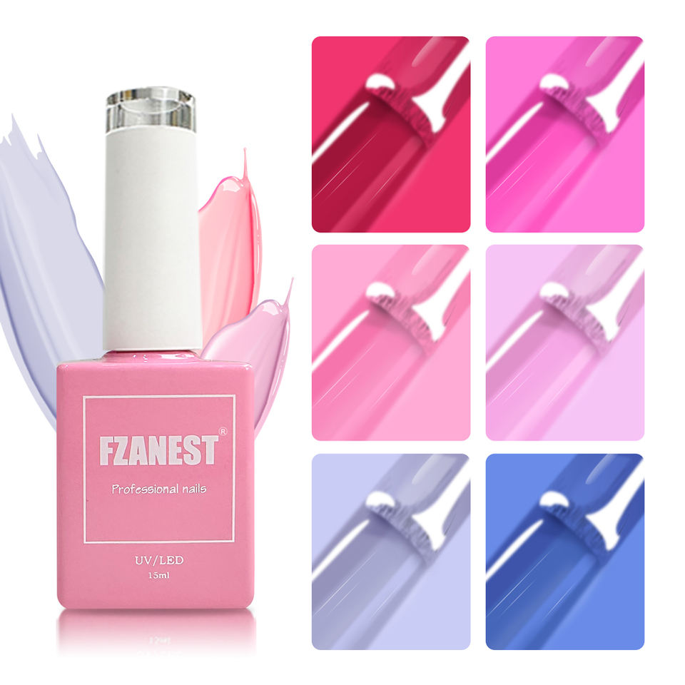 Трендовые оттенки FZANEST (1000 цветов)