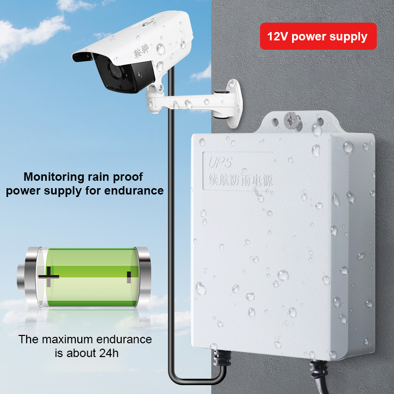 Uninterruptible Power Supply 3600mah 9v 12v 18w Battery Backup Mini Ups for  Wifi Router Cctv Ups Power Supply Mini Ups Dc