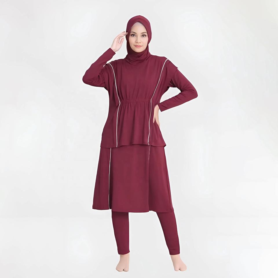 Modest Muslim Women Sports Clothing Tunic