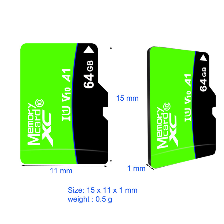 Wholesale Cheap Price SD Memory Cards Full Capacity 128MB 256MB 512MB 8GB Class 10 Mini TF Camera SD Card for Phone Cameras