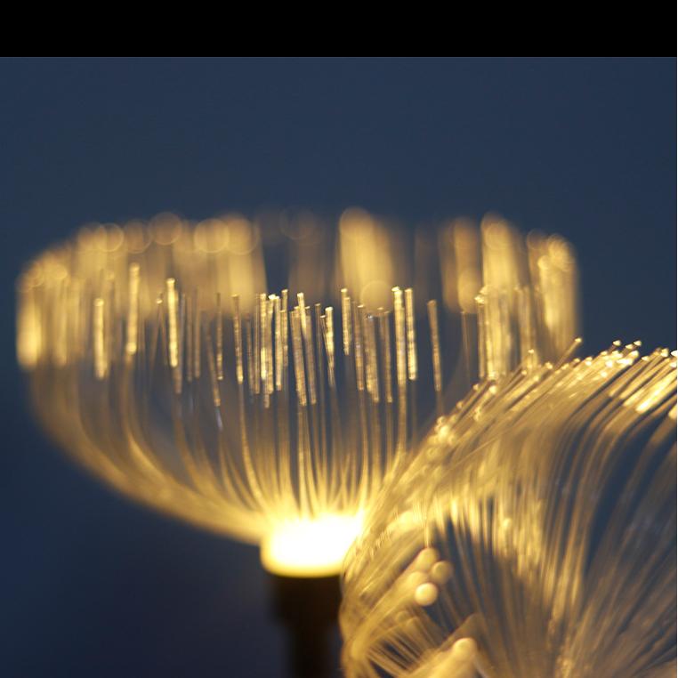 Outdoor Copper LED Solar Jellyfish Ground Lamp for Garden Landscape Decorative Lighting