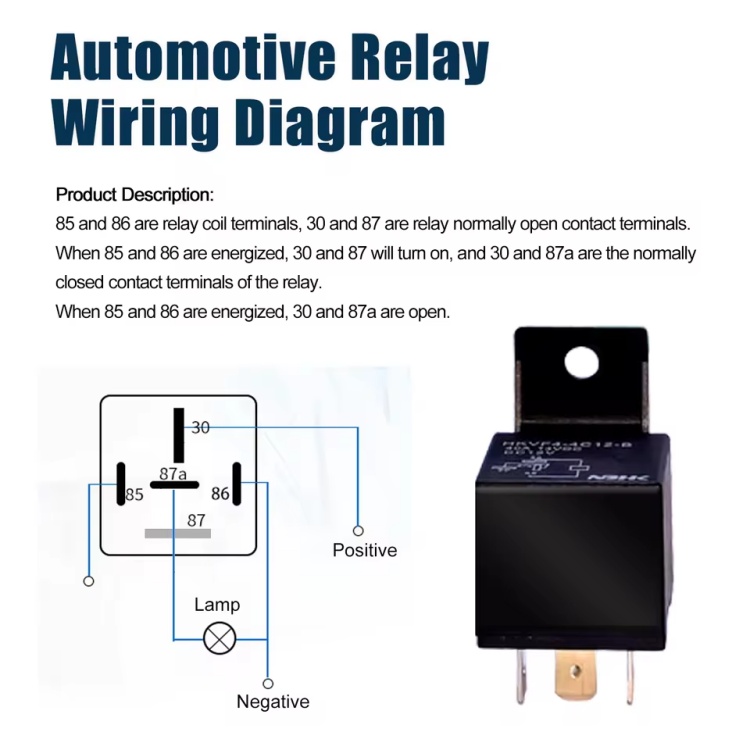 12V 24V 4 Pins Auto Relay for TK003 TK004 GPS tracker