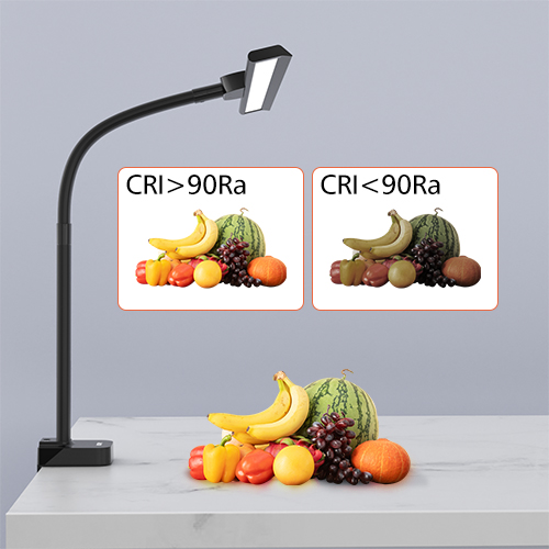 Simple No Screen Glare LED Table Light Flexible Durable Gooseneck Modern Touch Control Electric ABS Clamp Lamp Large Lighting