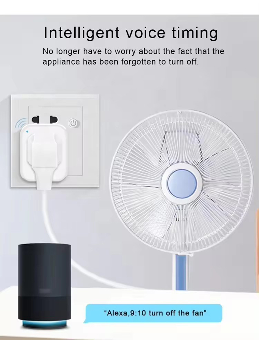 Smart Home WiFi Electrical Power Plugs and Sockets US Plug Type
