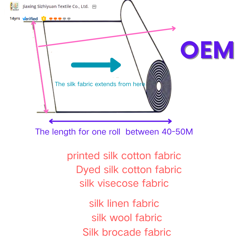 Шелковая парча с хлопком (Brocade Fabric)