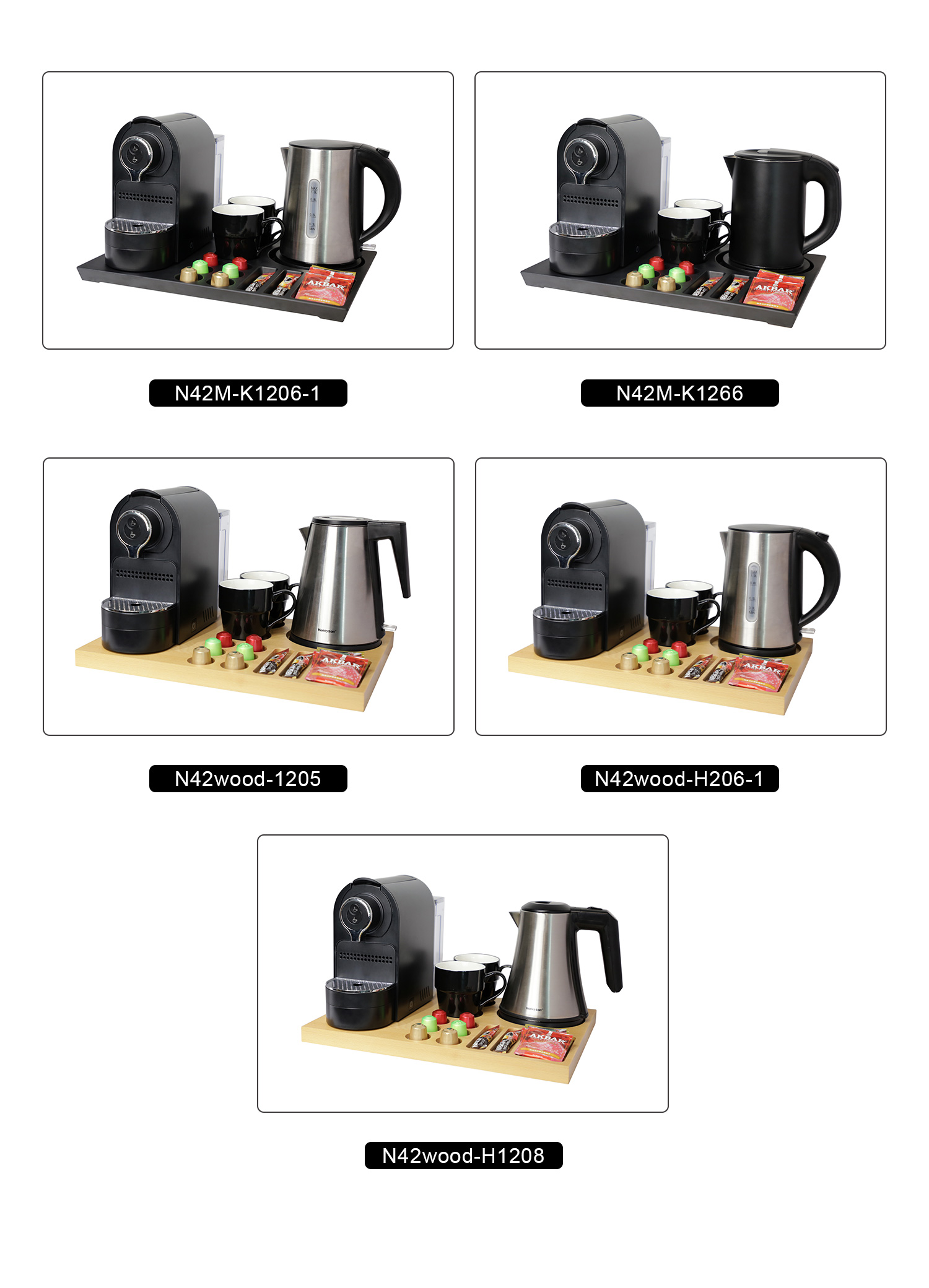 Honeyson 110V Manual Capsule Coffee Maker Stainless Steel 304 19 Bar Pressure Hotel Coffee Station Electric Power Source
