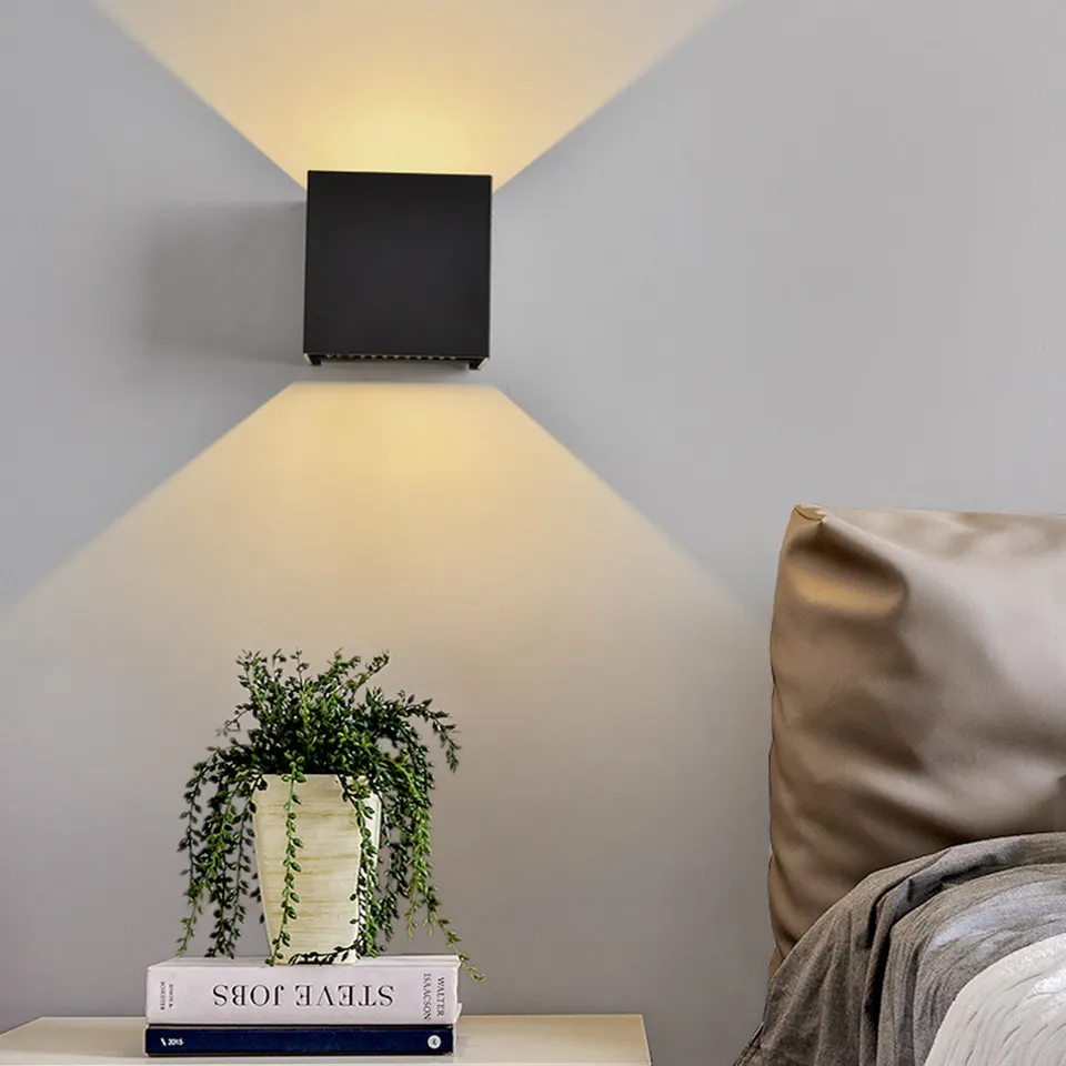 2023 Popular Led Wall Light Decorative Wall Lamps 5W 3000K Warm White Aluminum Home Hotel Indoor Wall Lamp