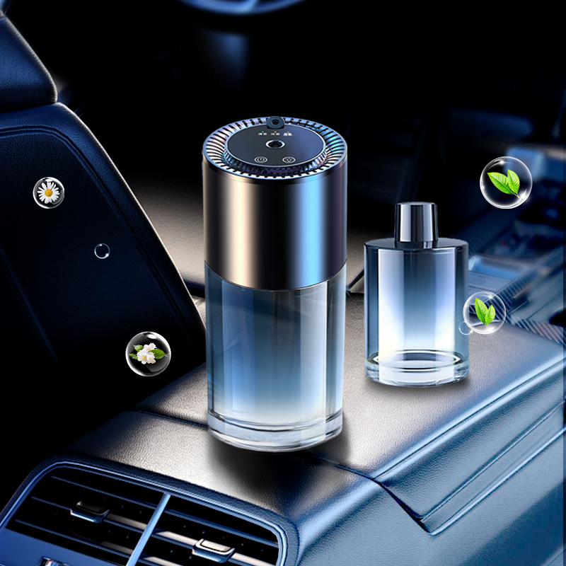 Smart Home Car Aroma Diffuser - Liquid Humidifier with Atmosphere Light Aromatherapy Machine 2025