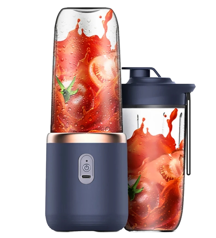 USB Rechargeable Mini Juicer Mixer Fruit Smoothie Blender for Machine Food 6 Blades  Mini Portable Juicers Mixer