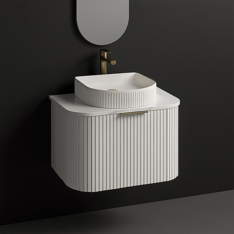 Тумба с рифленым фасадом Contemporary Fluted