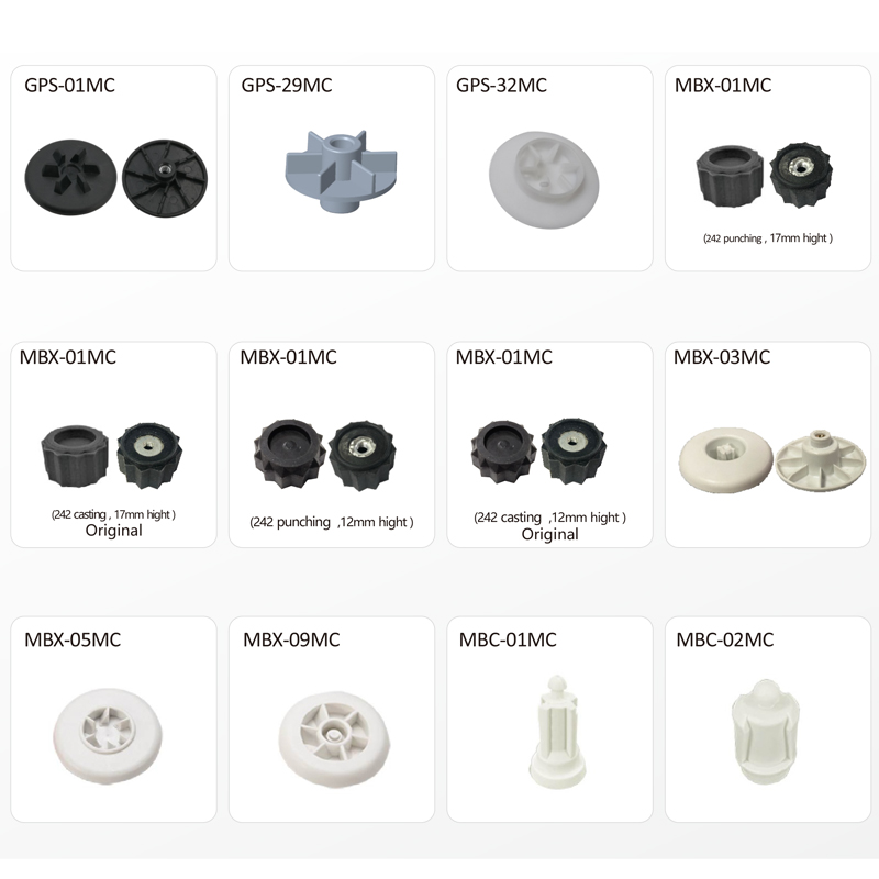 Manufacturer Motor Blender Drive Socket Replaceable Blender Spare Parts Plastic Coupler Wheel 29mm Height STAINLESS STEEL Gear