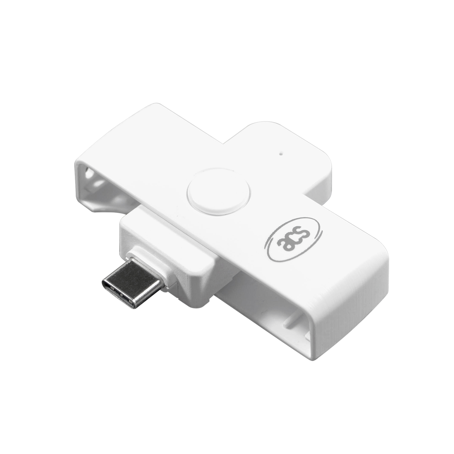 Small Elegant Portable USB Type C EMV IC Chip Card Reader Writer ACR39U-NF