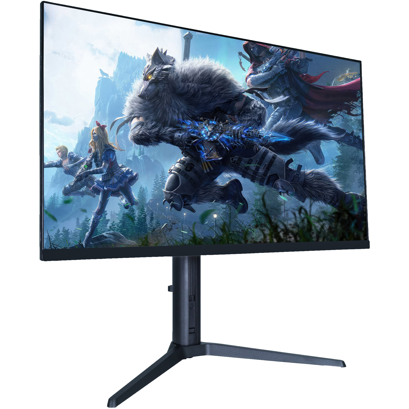 Rebekah Factory 27 Inch Computer Gaming Monitor OEM ODM 240Hz IPS PC Gaming Monitor 1080P/1440P with Height-Adjustable Stand