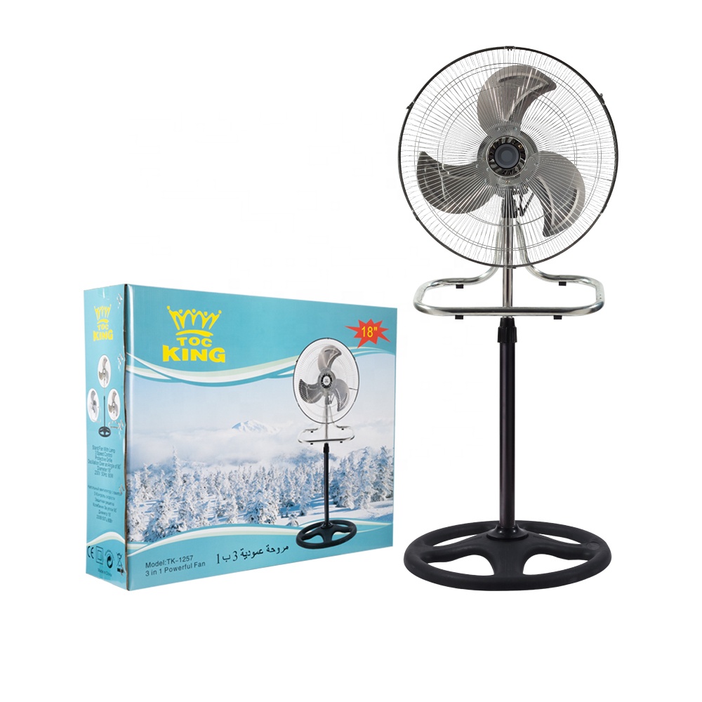 Ventilador Manufacturer Ac Motor 18 Inch Electric Cooling Tower Pedestal Air Circulation Stand Floor Fan