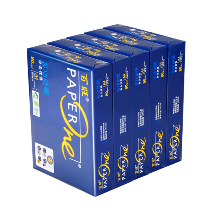 Высококачественная бумага One A4 Office 70GSM 75GSM 80GSM 500 листы/Ream печатная бумага офисная копировальная бумага