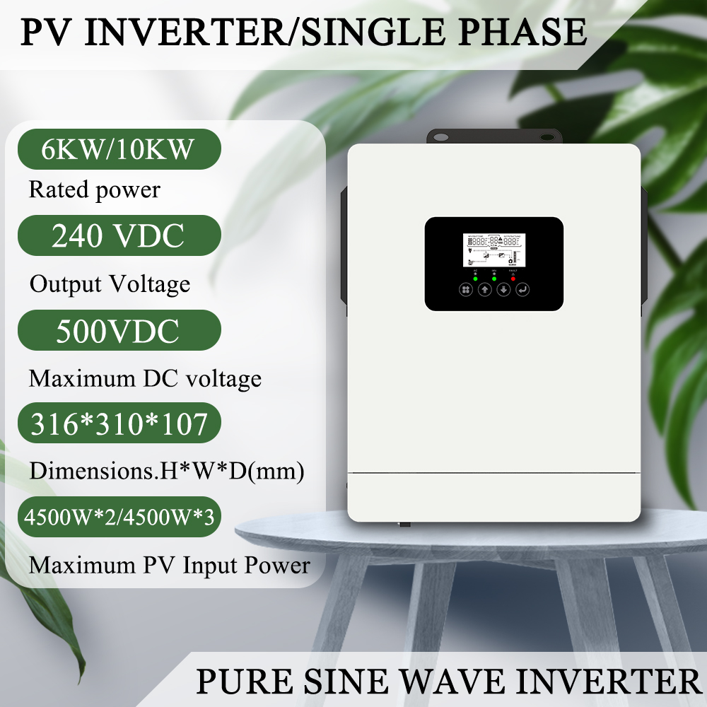 SUYEEGO 6kw 10 Kw Pump Water Converter Off-grid Solar Pumping Inverter Solar Pump Inverter for Household Use