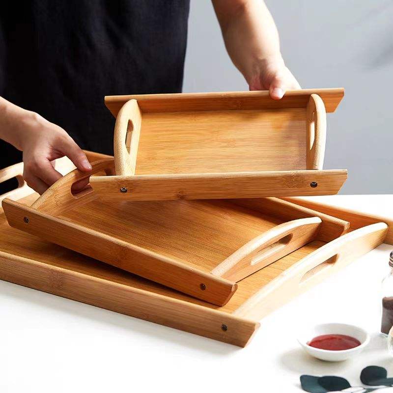 Трехуровневая этажерка из акации (Tiered Stand)