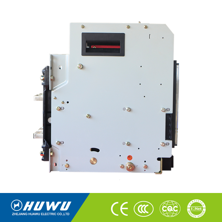 Fixed Type Automatic Reset Circuit Breaker DW45 ACB Air Type Rated Current 630A-6300A Breaking Capacity 6 KA Industrial Use CE