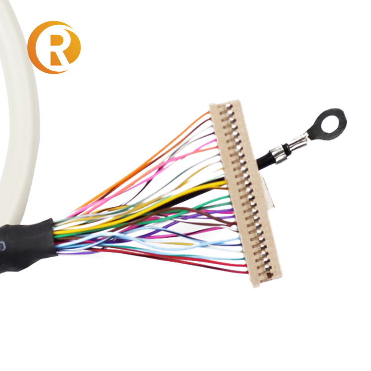 Lvds Cable Assembly with Twisted Pair and Shielded Jst Hit 2pin Connector Wire Harness for Computer Applications