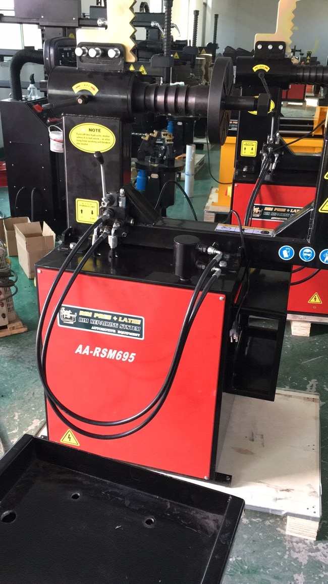 AA4C  Alloy Wheel  Straightening Machine Rim Straightening Machine Without Lathe Rim Repair Machine  AA-RSM695