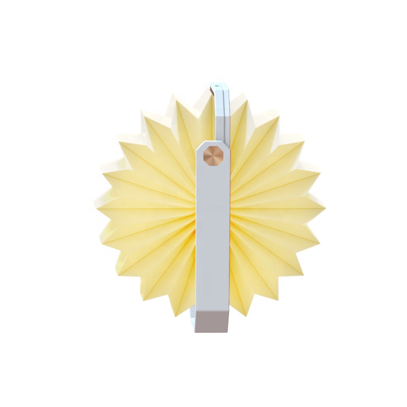 2025 Trending Innovative Products Folding Night Light USB White ABS Night Lamp Anniversary Gift Gadgets for Convenient Storage